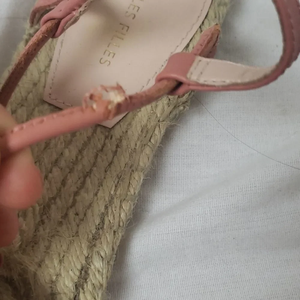 AVEC LES FILLES Genevie Pink Slingback Sz 6M‎